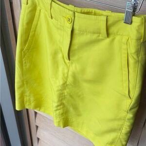 Nike Bright Yellow Women's Skort, GOLF SKIRT, golfing attire, golf uniform